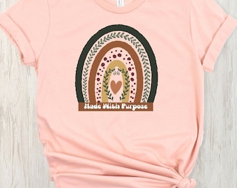 Faith T-Shirt: Christian Tee With Purpose, Woman's Gift
