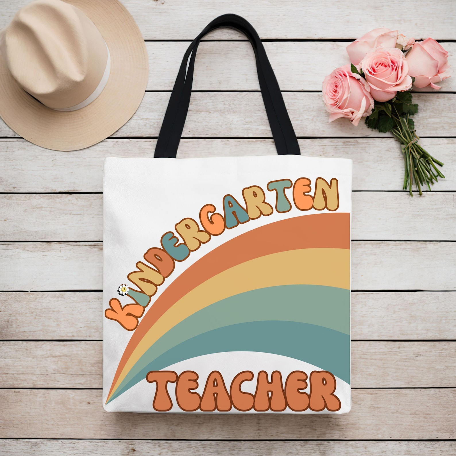 Kindergarten Teacher Tote Bag Cute Teacher Bag Fun Teacher Gift Back to ...
