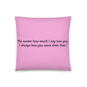 Motherly Love Pillow