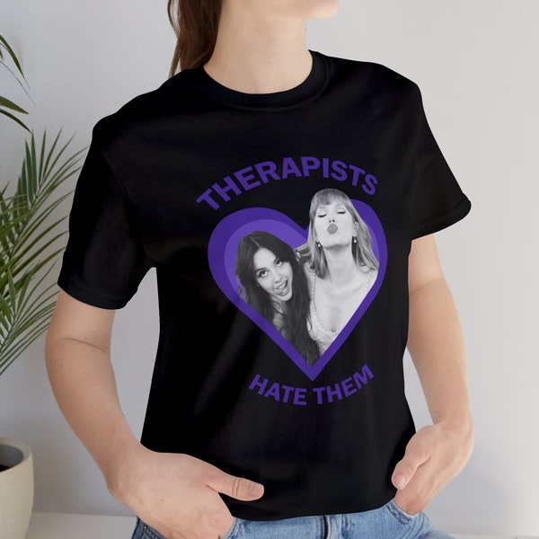 Therapists hate them | Taylivia tee | Taylor and Olivia Rodrigo T-shirt | Swiftie and livie tee