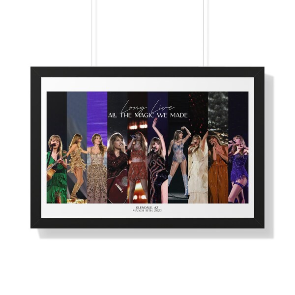 Eras Tour Poster Frame Etsy