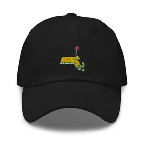 Massachusetts Golf Masters-inspired Dad hat Gift for Golfers Gift for Father&#39;s Day Gift for Mother&#39;s Day MA Golf