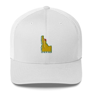 Idaho Golf Masters-inspired Trucker Hat Gift for Golfer&#39;s Gift for Father&#39;s Day Gift for Mother&#39;s Day State Pride ID Golf
