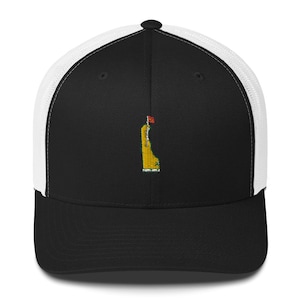 Delaware Golf Masters inspired Trucker Hat Gift for Golfer Gift for Father&#39;s Day Gift for Mother&#39;s Day State Pride DE golf