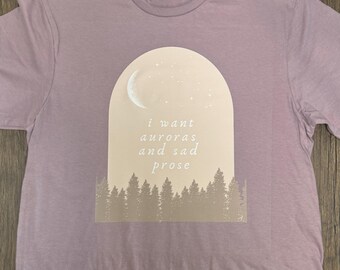 Auroras and Sad Prose Softstyle tshirt