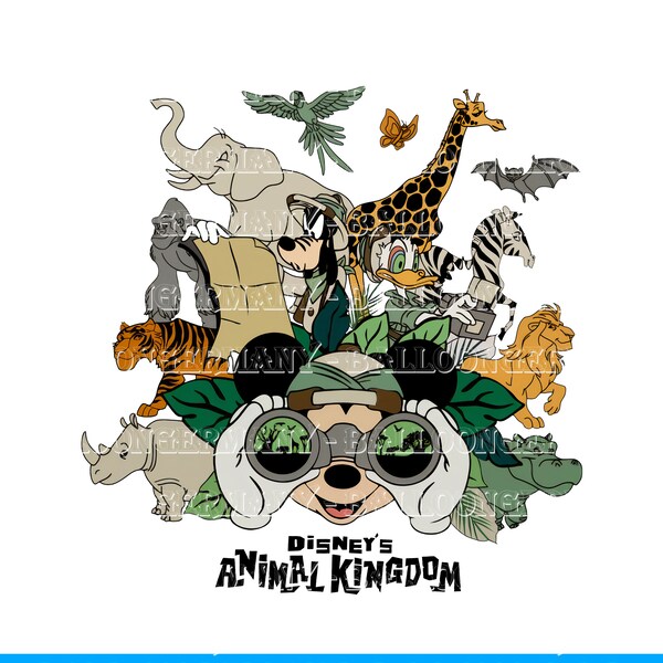Animal Kingdom Shirt Svg - Etsy