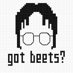 Got Beets? Cross Stitch Pattern