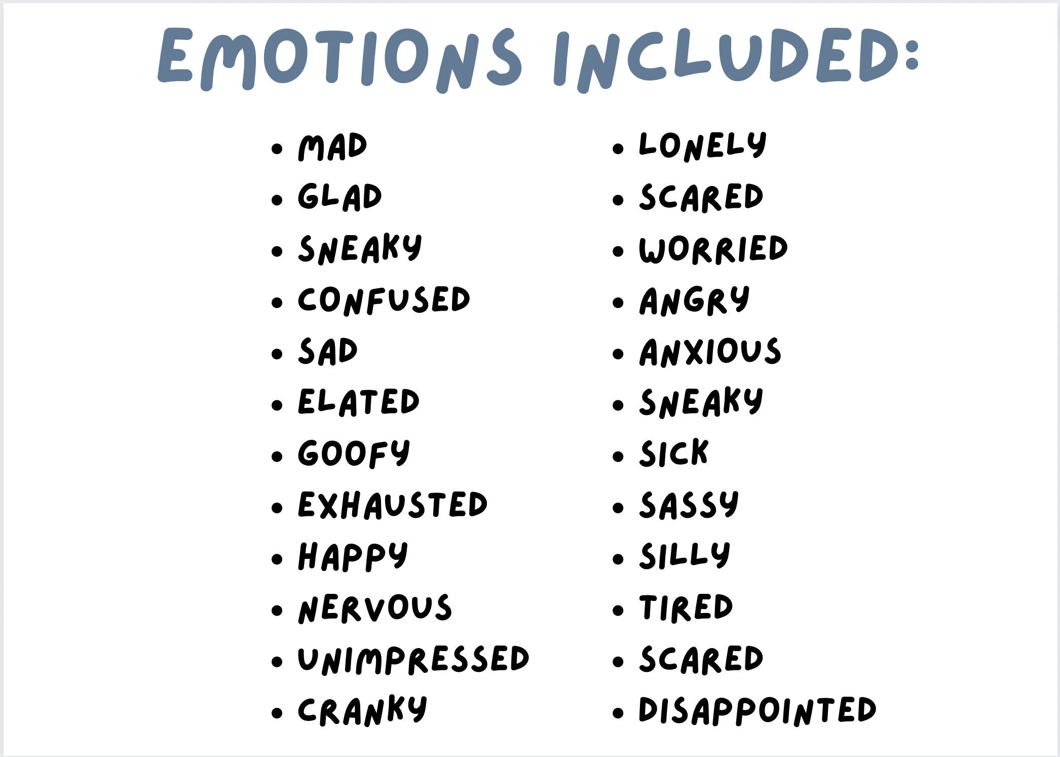 Emotions Monster DIGITAL DOWNLOAD // Printable Acitivity // Preschool ...