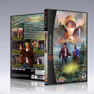 Shenmue 2 ENGLISH SPEECH [Dreamcast] w/DVD Case & Artwork Insert