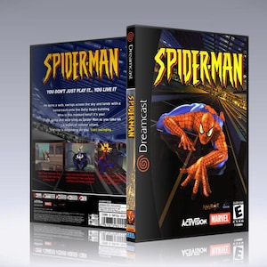 Spider-Man [Dreamcast] DVD Case & Artwork Insert