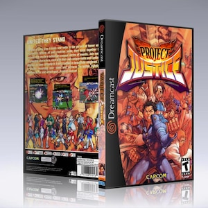 Project Justice [Dreamcast] w/DVD Case & Artwork Insert