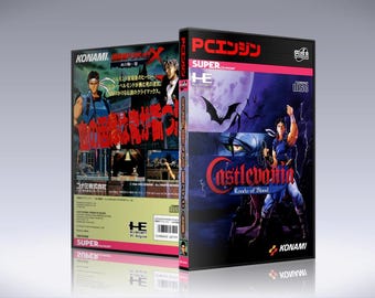 Castlevania Rondo of Blood ENGLISH Translation [PC Engine] w/DVD Case & Artwork Insert