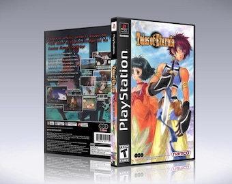 Tales of Eternia TITLE RESTORATION [PS1] w/DVD Case & Artwork Insert