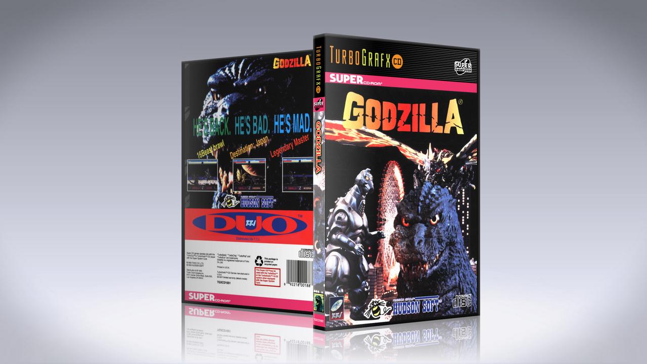 アート・デザイン・音楽 G-taste DVD SCRIPT BOX Godzilla [turbografx CD] W/dvd Case & Artwork Insert - Etsy
