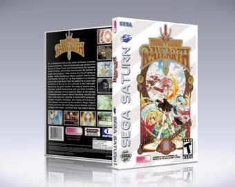Magic Knight Rayearth [Sega Saturn] w/DVD Case & Artwork Insert
