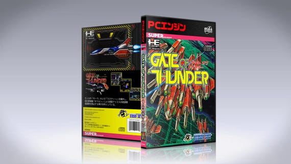 Gate of Thunder [PC Engine] W/dvd Case & Artwork Insert - Etsy
