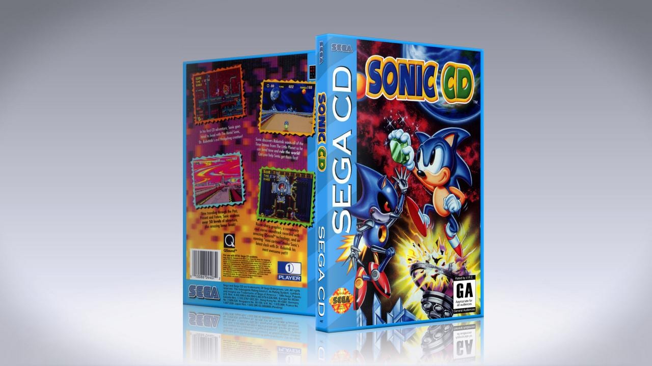 Sonic Cd Sega Cd - Etsy