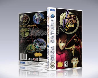 Panzer Dragoon Saga [Saturn] w/DVD Case & Artwork Insert