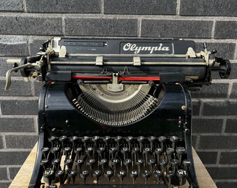 Antique Olympia Model 8 Typewriter