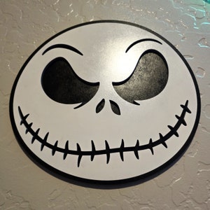 Jack Skellington wood sign