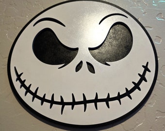 Jack Skellington träskylt