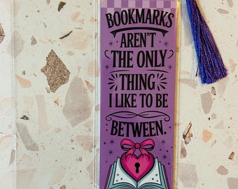 Double-Sided Metal Bookmark: Smutty  theme books