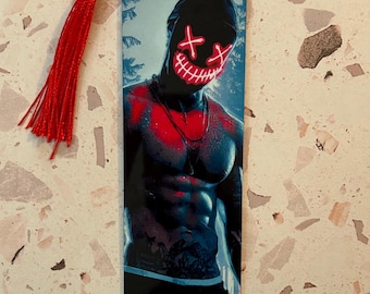 Dark Romance Metal Bookmark – Double Sided Gothic Bookmark