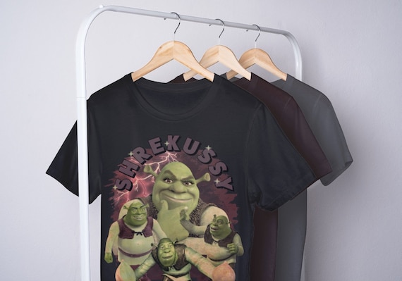 Shrek Vintage 90s PNG Great for T-shirt Shrek Shrekussy Meme 