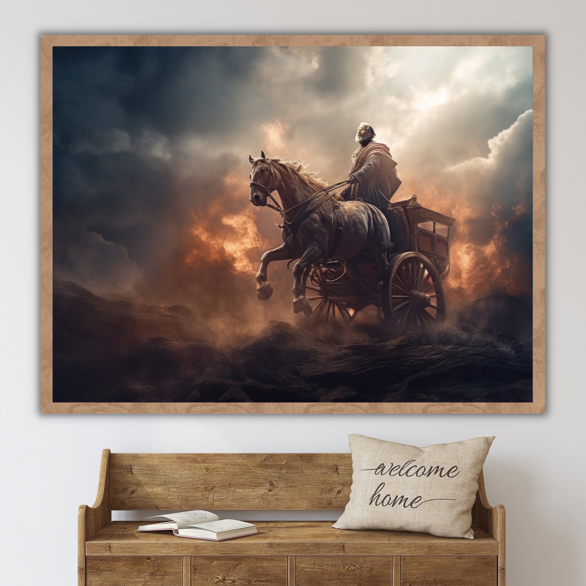 Elijah DIGITAL DOWNLOAD Jesus Bible Art Modern Bible Poster - Etsy