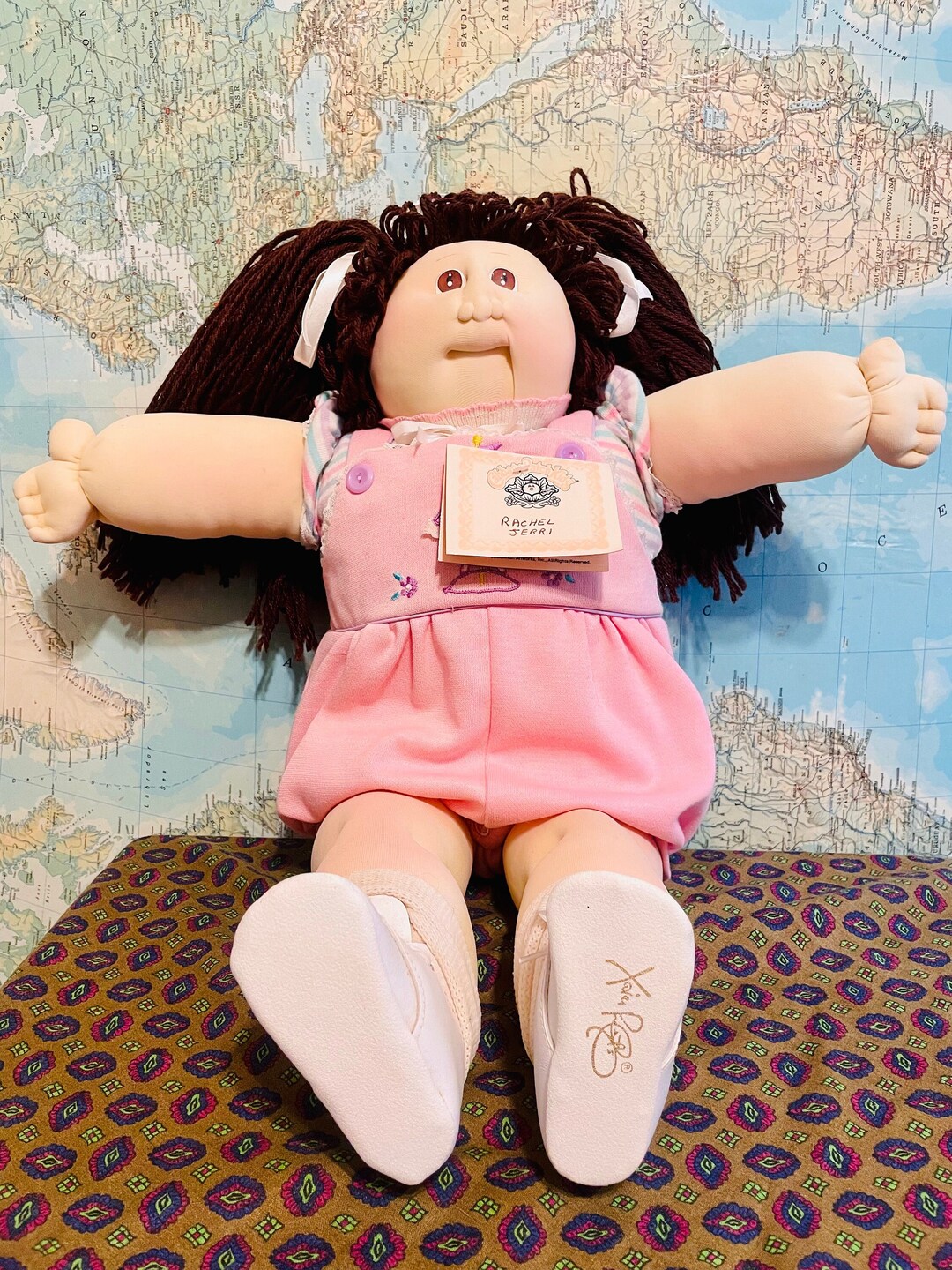 1985 Hand Stitched Cabbage Patch Kid rachel Jerri Etsy
