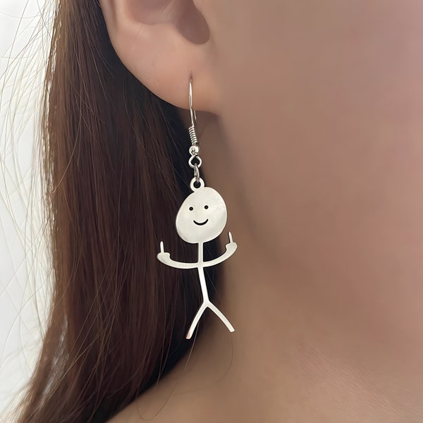 Funny Earrings Etsy