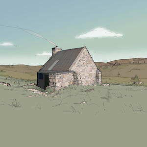 Ryvoan Bothy Print