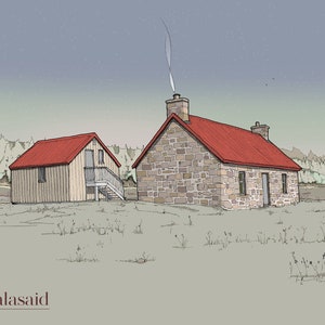Red House Bothy Print