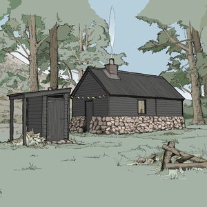Bob Scott&#39;s Bothy Print