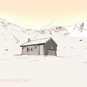 Hutchison Memorial Hut Print