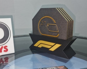 F1 Inspired Icons and Champions Edition Driver Coaster Set