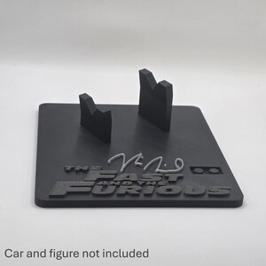 Fast and Furious/OEM Themed display stand to fit LEGO F&F 1970 Dodge Charger R/T - 76912 image 5