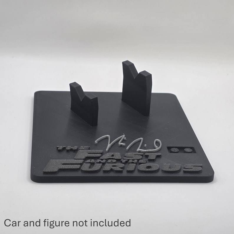 Fast and Furious/OEM Themed display stand to fit LEGO F&F 1970 Dodge Charger R/T - 76912 image 5