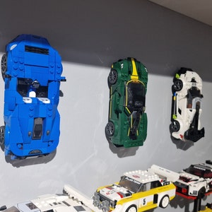 Wall mount for Lego Speed Champions Models. image 1