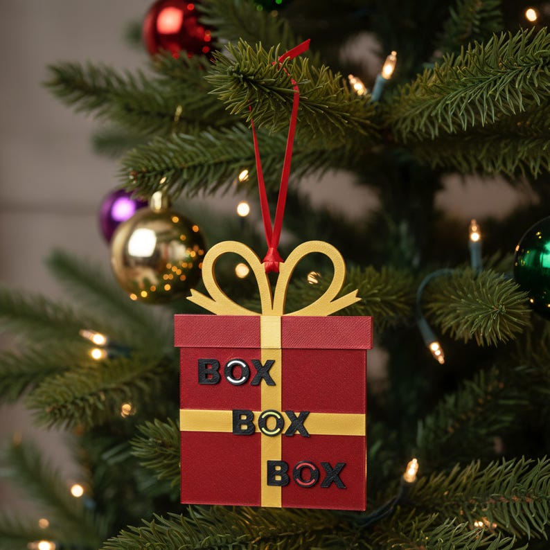 Set of 3 Formula 1 inspired Christmas Tree Decorations - F1 Baubles image 4