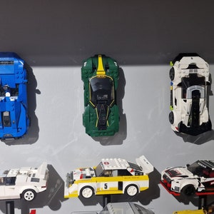 Wall mount for Lego Speed Champions Models. image 2