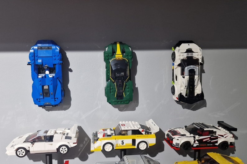 Wall mount for Lego Speed Champions Models. image 2