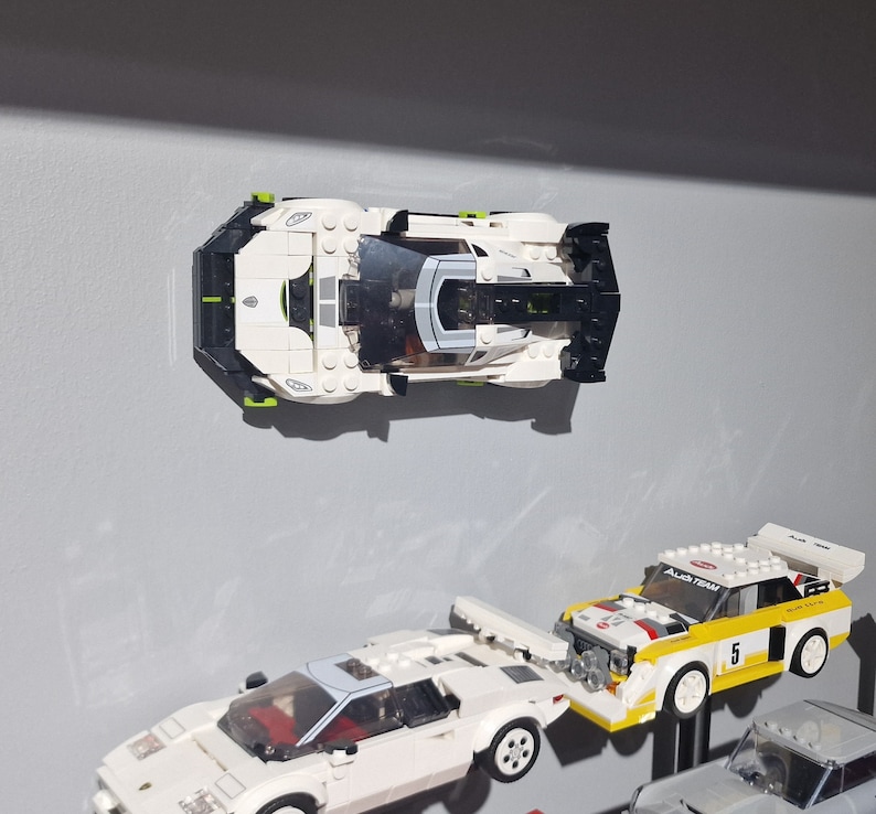 Wall mount for Lego Speed Champions Models. image 5