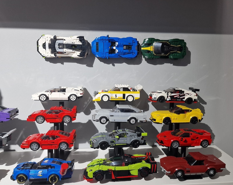 Wall mount for Lego Speed Champions Models. image 4