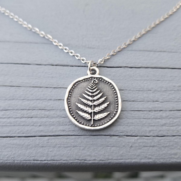 Fern Necklace. Gifts For Her, Anniversary, Birthday, Bridesmaids, Mom Gift. Branch Necklace. Mother's Day, Valentine's Day, Christmas