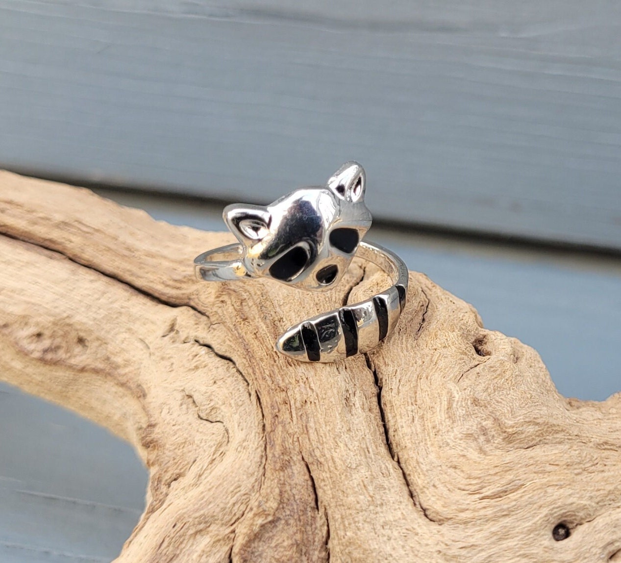 ANELLO REGOLABILE CON CAMPANELLA NERA - Modì Modà