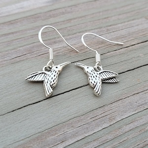 Hummingbird Earrings. Gifts For Her, Anniversary, Birthday, Bridesmaids, Gift For Mom, Gifts For Women