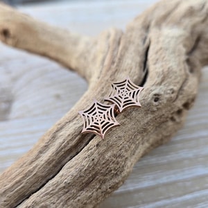 Spiderweb Earrings. CHOOSE YOUR COLOR. Gifts For Her, Anniversary, Birthday, Halloween Earrings. Spider Earrings