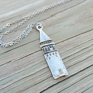 Castle Necklace. Gifts For Her, Anniversary, Birthday, Gifts For Girls, Mom Gift. Princess Necklace