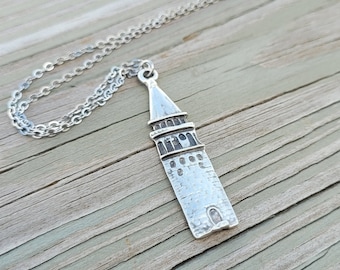 Collier château. Cadeaux pour elle, anniversaire, anniversaire, cadeaux pour filles, cadeau pour maman. Collier princesse